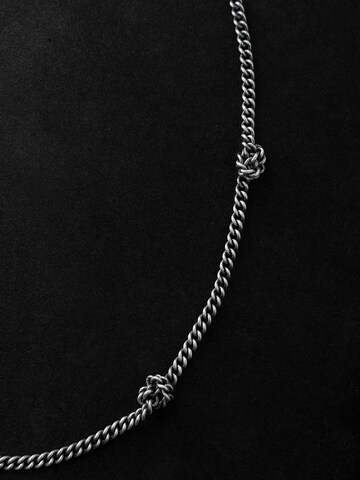 REYTEL - Cadena 'KNOTEN' en plata