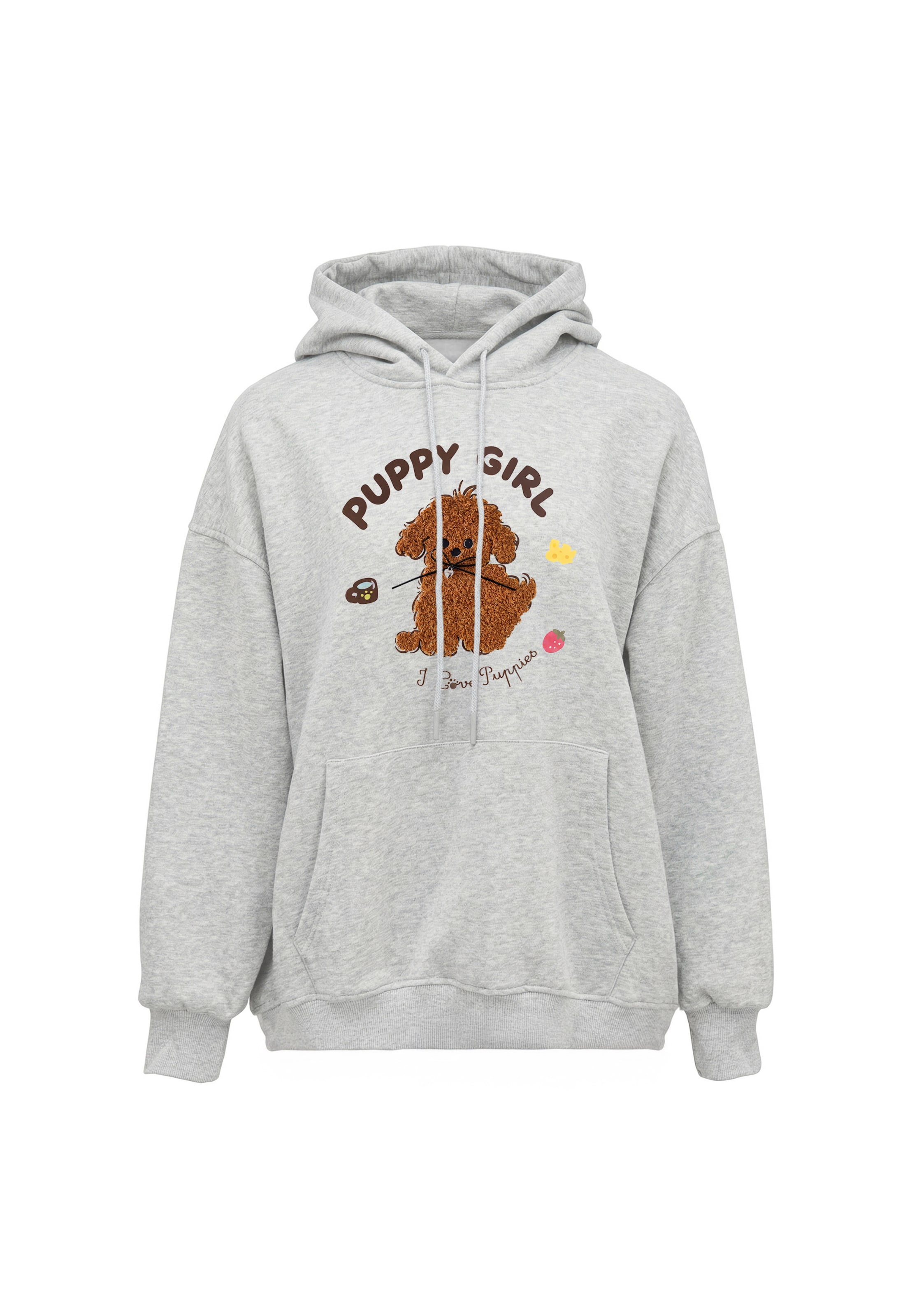 Sweat-shirt MYMO en gris : devant
