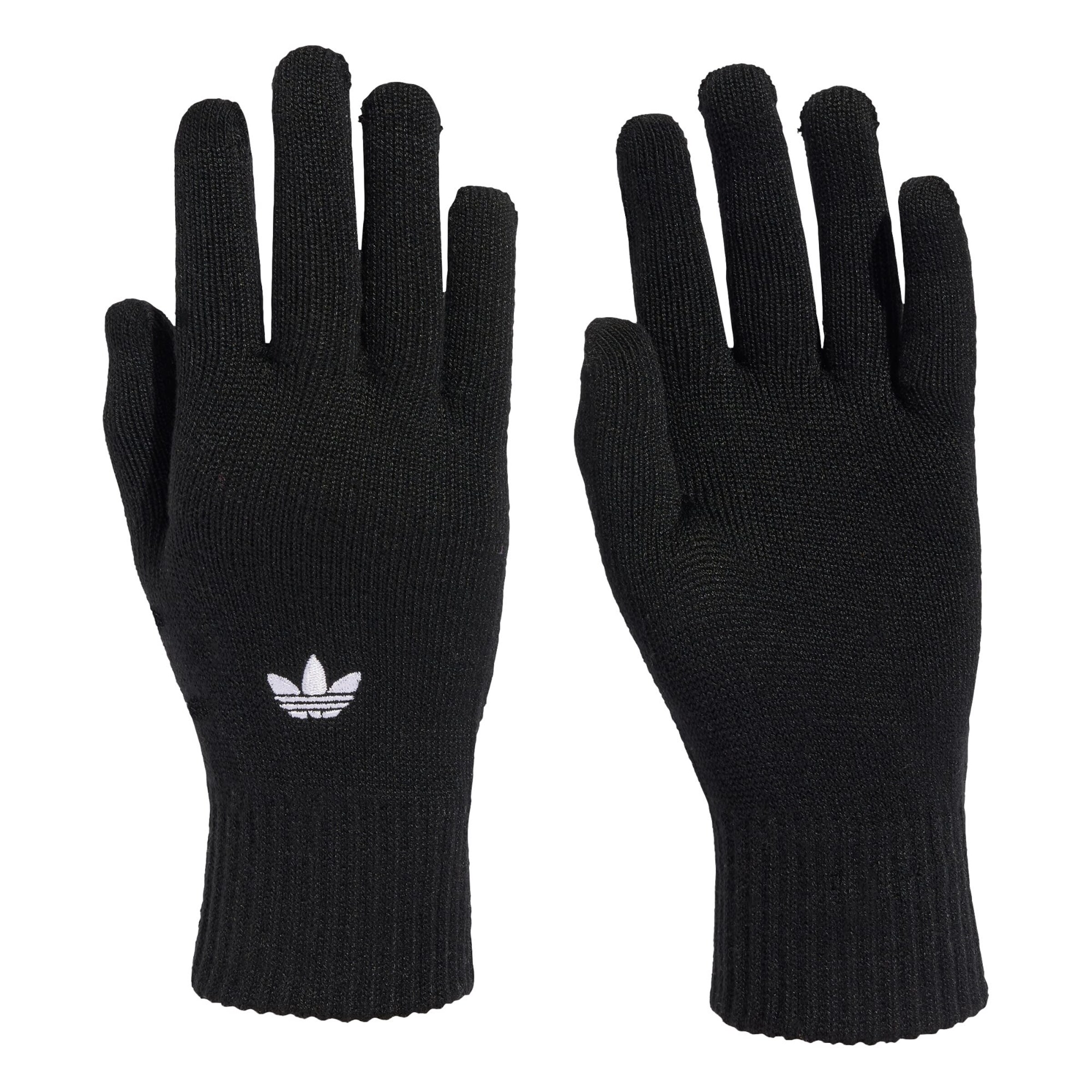 ADIDAS ORIGINALS Fingerhandschuhe 'Adicolor' in Schwarz