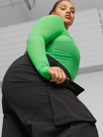 PUMA Wide Leg Hose 'Dare To' in Schwarz