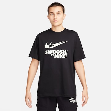 Nike Sportswear Shirt in Schwarz: predná strana