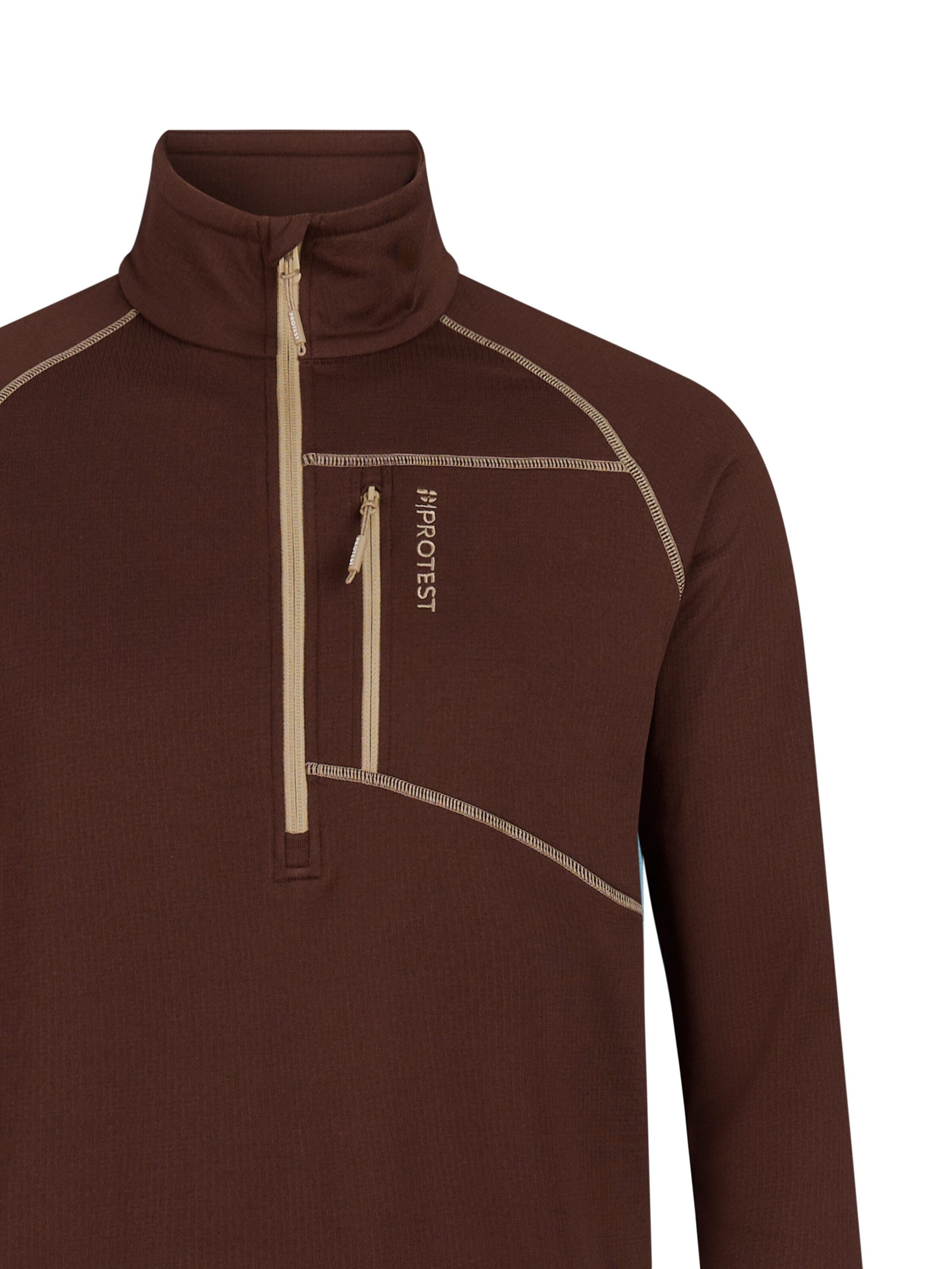 PROTEST Athletic Sweatshirt 'PRTRekody' in Red