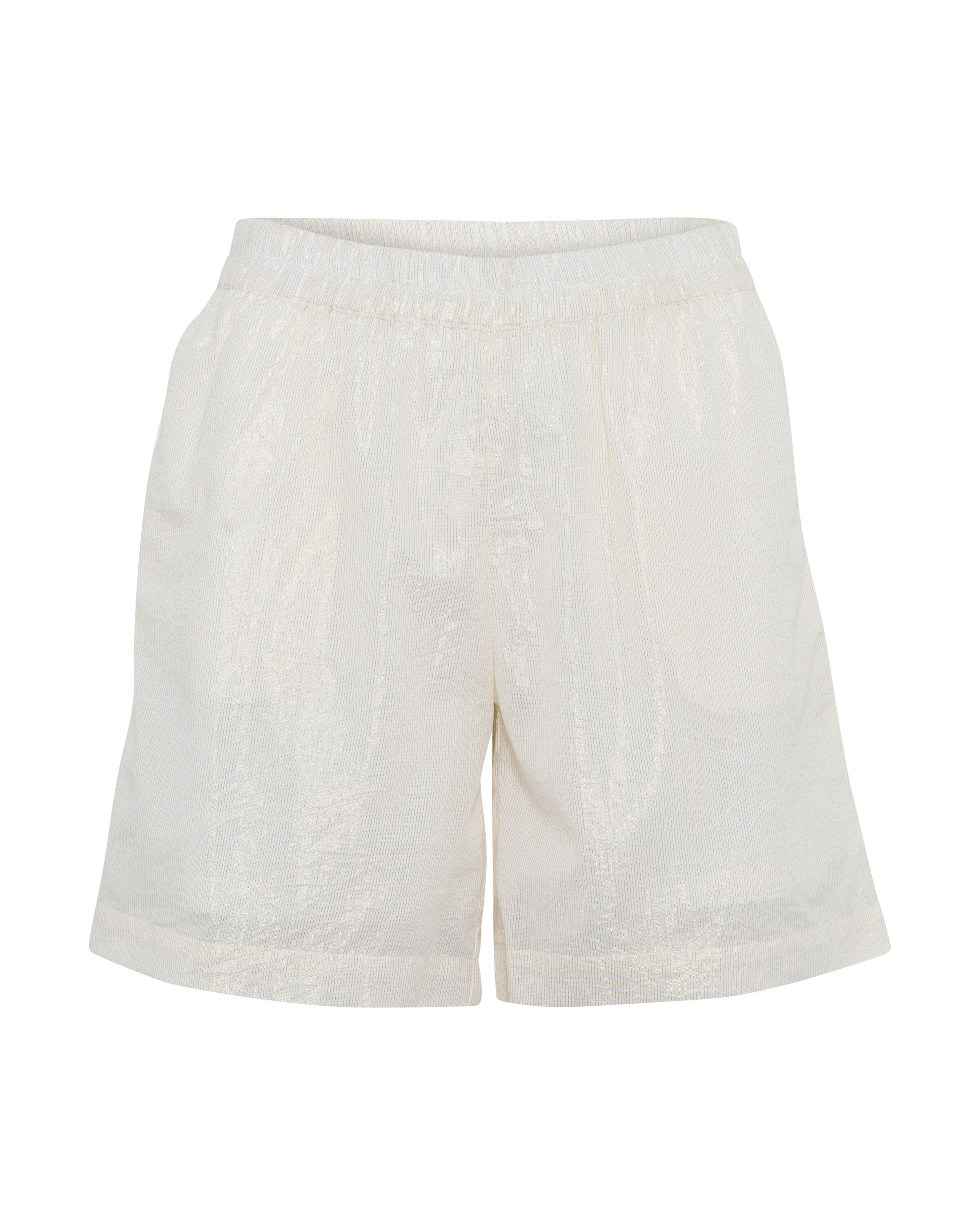 Cream Regular Trousers 'CRLesia' in White: front