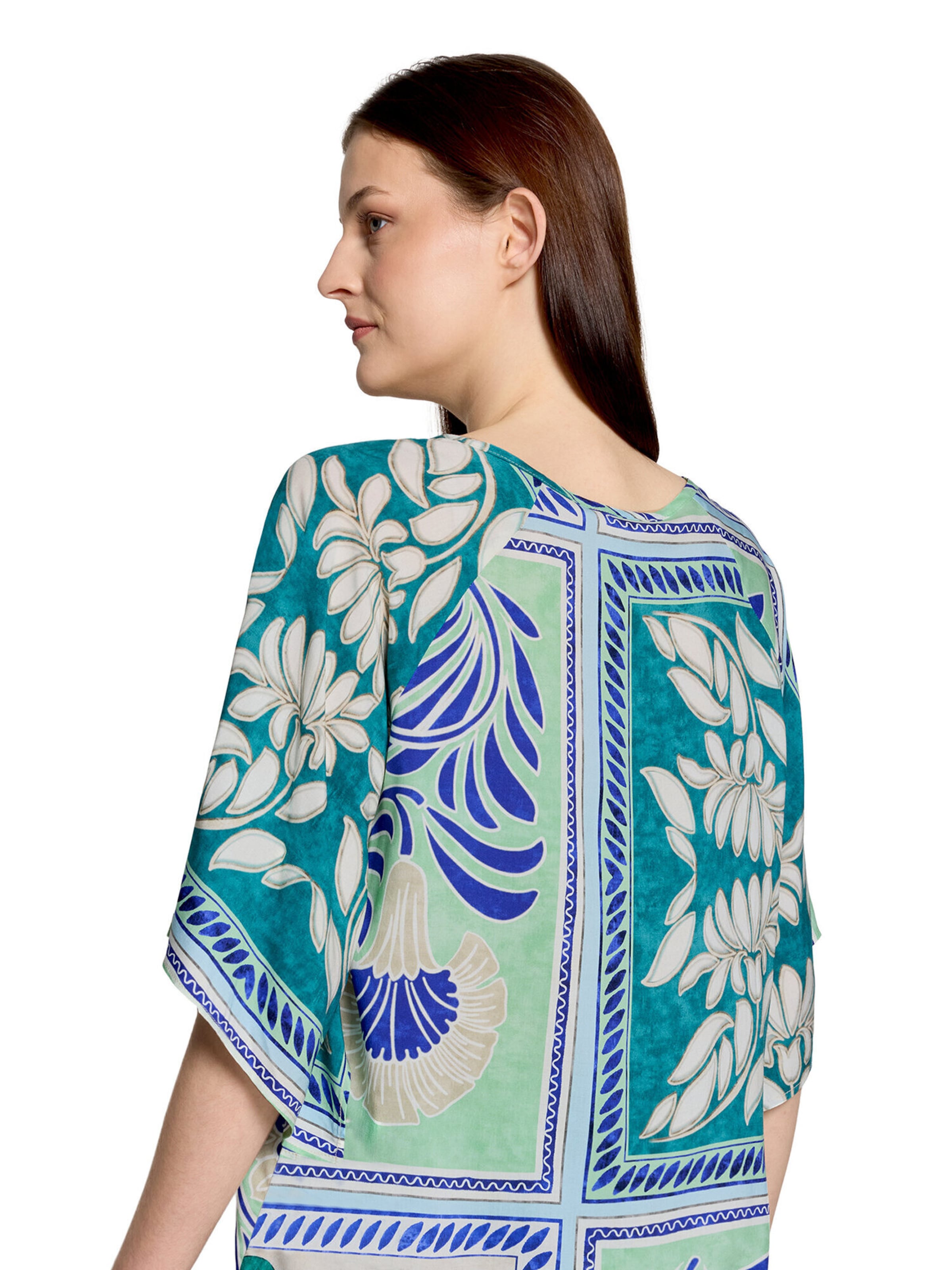 Cartoon Blouse in Groen
