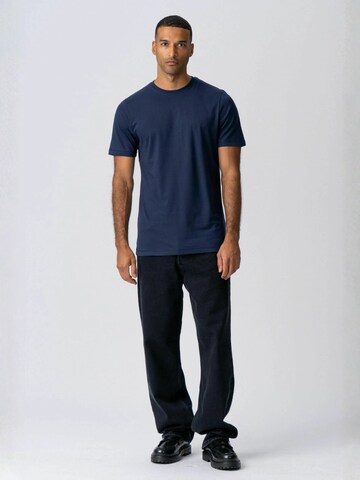 Fit confort Chemise ' Organic Basic ' TEESHOPPEN en bleu