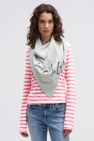 Soccx Tuch in Grau: Vorderseite