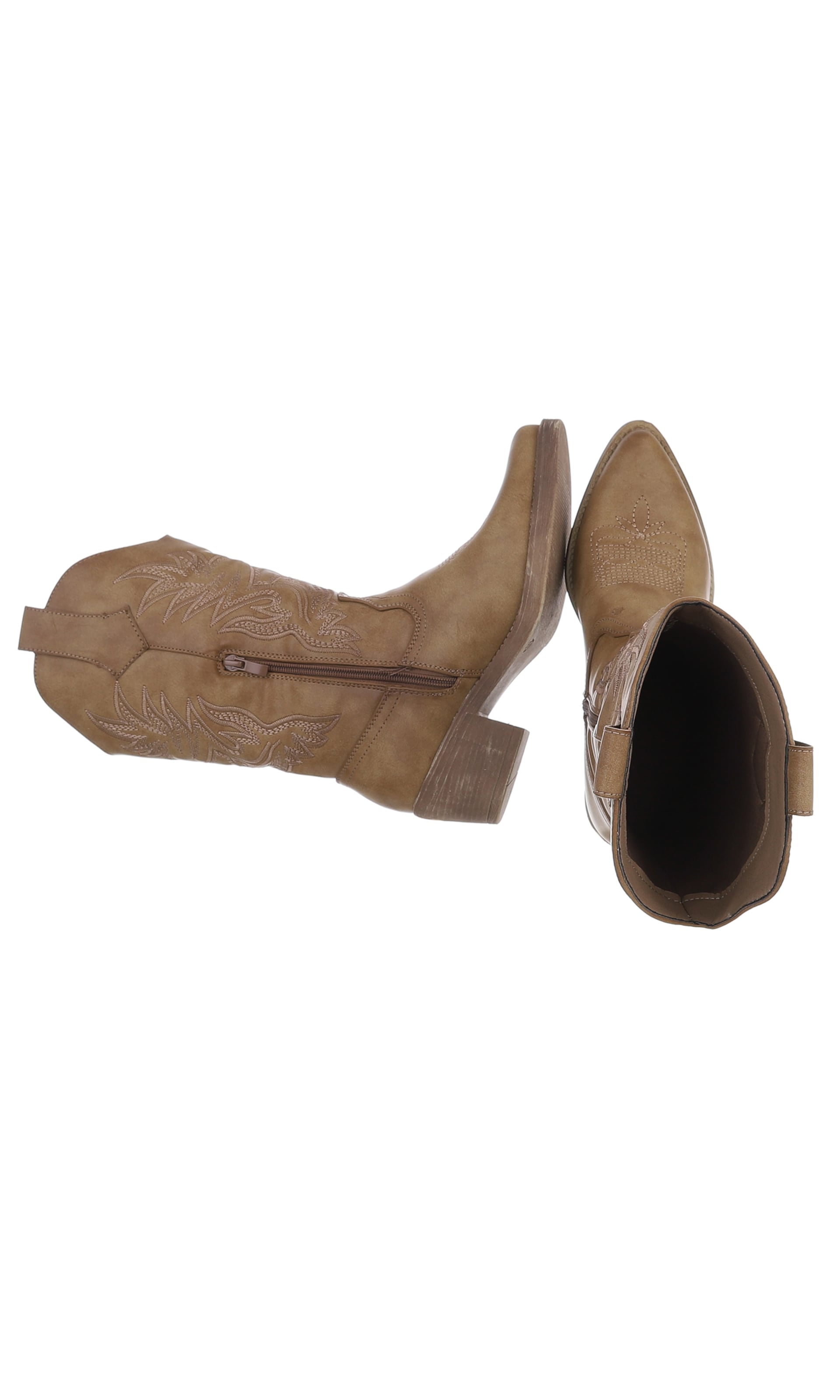 Ital-Design Cowboy Boots in Brown