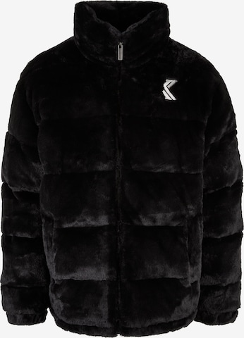 Karl Kani Winter jacket in Black: front