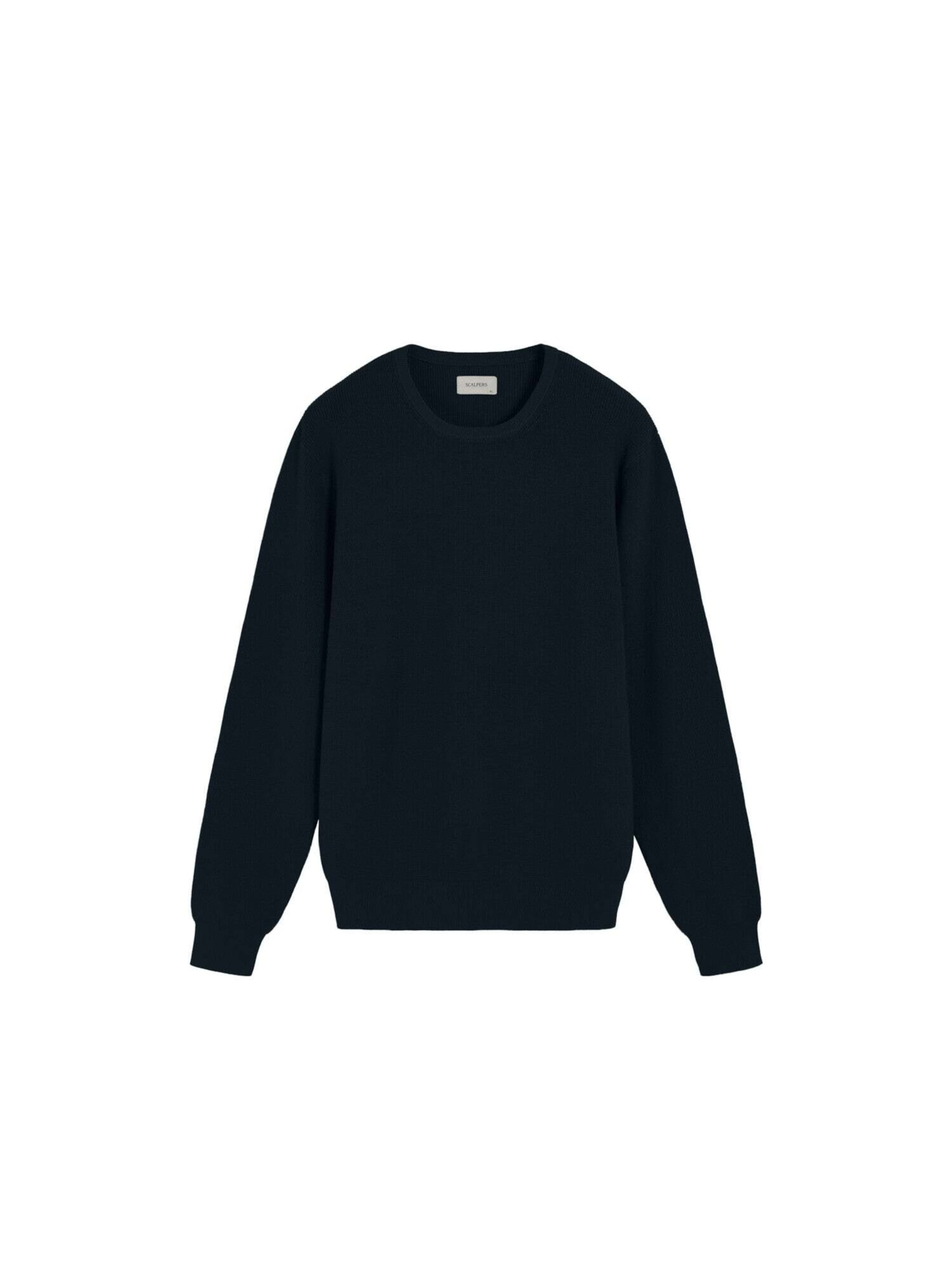 Pull-over Scalpers en bleu : devant