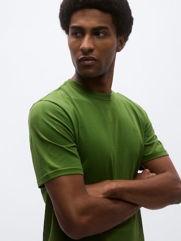 SCOTCH & SODA Póló 'SEASONAL CORE CHEST' - zöld