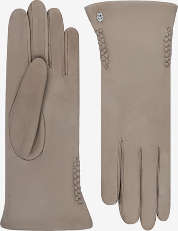 Roeckl Full Finger Gloves 'Regina' in Beige: front