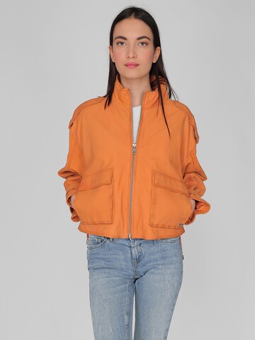 Maze Lederjacke ' 4202123 ' in Orange: predná strana