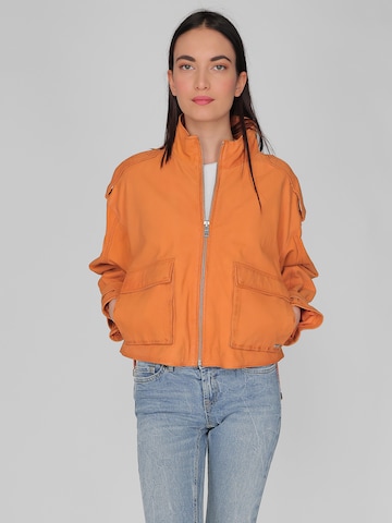 Maze Between-Season Jacket ' 4202123 ' in Orange: front