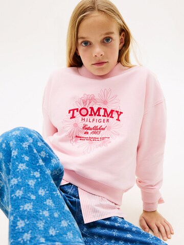 TOMMY HILFIGER Sweatshirt in Pink