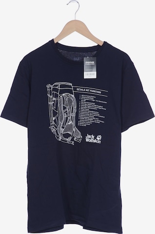 JACK WOLFSKIN T-Shirt XL in Blau: predná strana