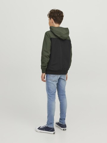 Jack & Jones Junior - Casaco meia-estação 'Rush' em preto