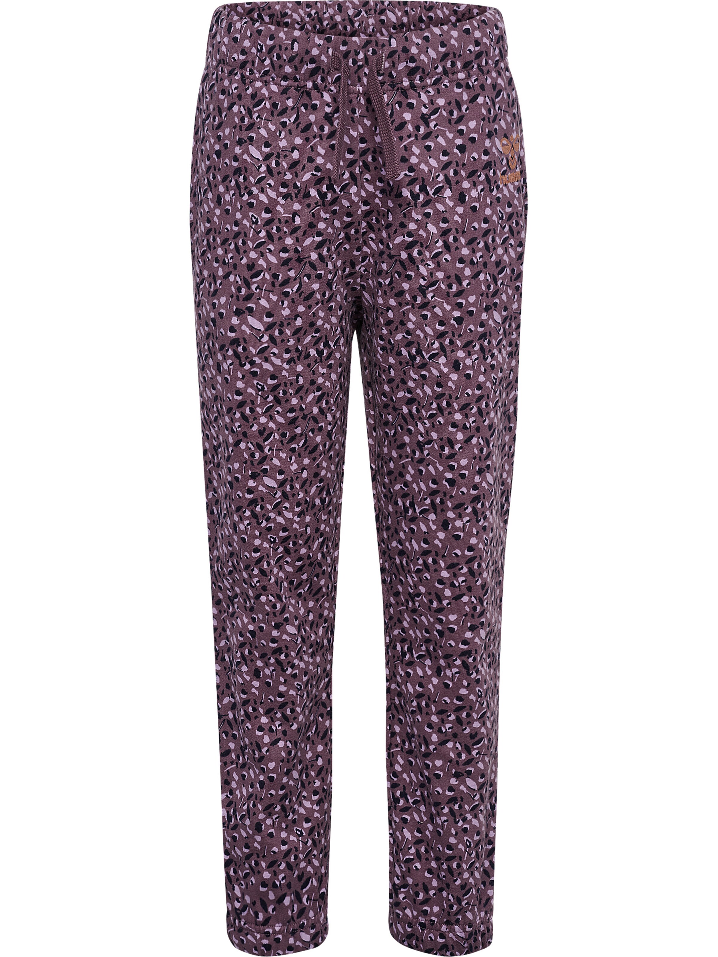 Hummel Regular Pants in Purple: front
