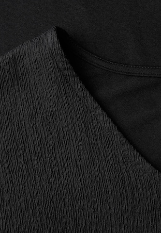 STREET ONE Shirt in Black