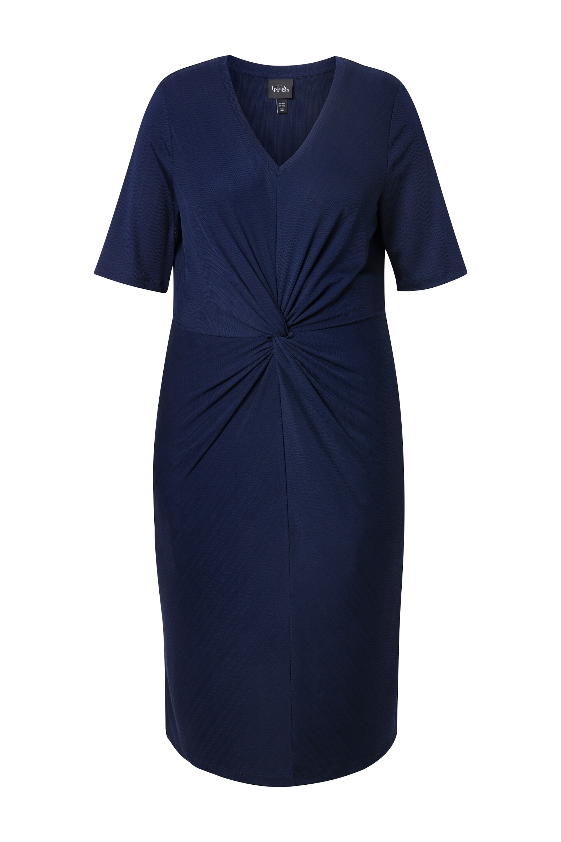 Ulla Popken Kleid in Blau: Vorderseite