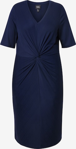Robe Ulla Popken en bleu : devant
