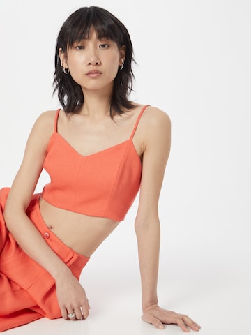 DRYKORN Top in Orange: predná strana