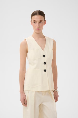 InWear - Colete de fato 'Quentaiw' em amarelo: frente