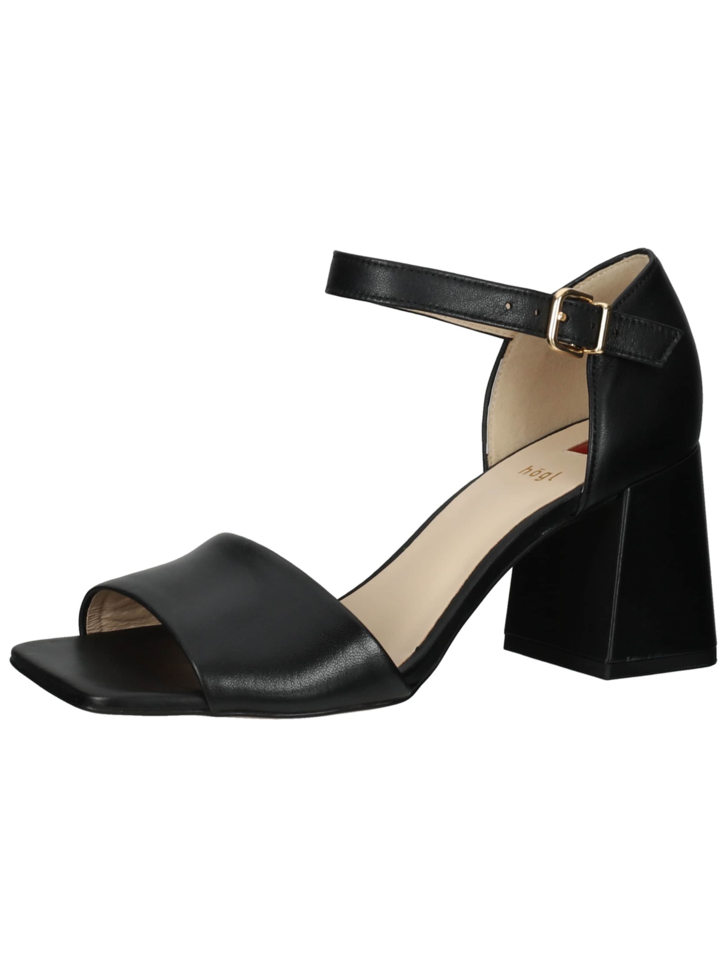 Högl Strap sandal in Black: front