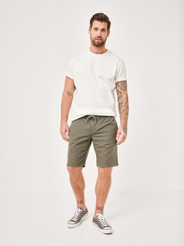 PADDOCKS Regular Pants 'Bermuda' in Green