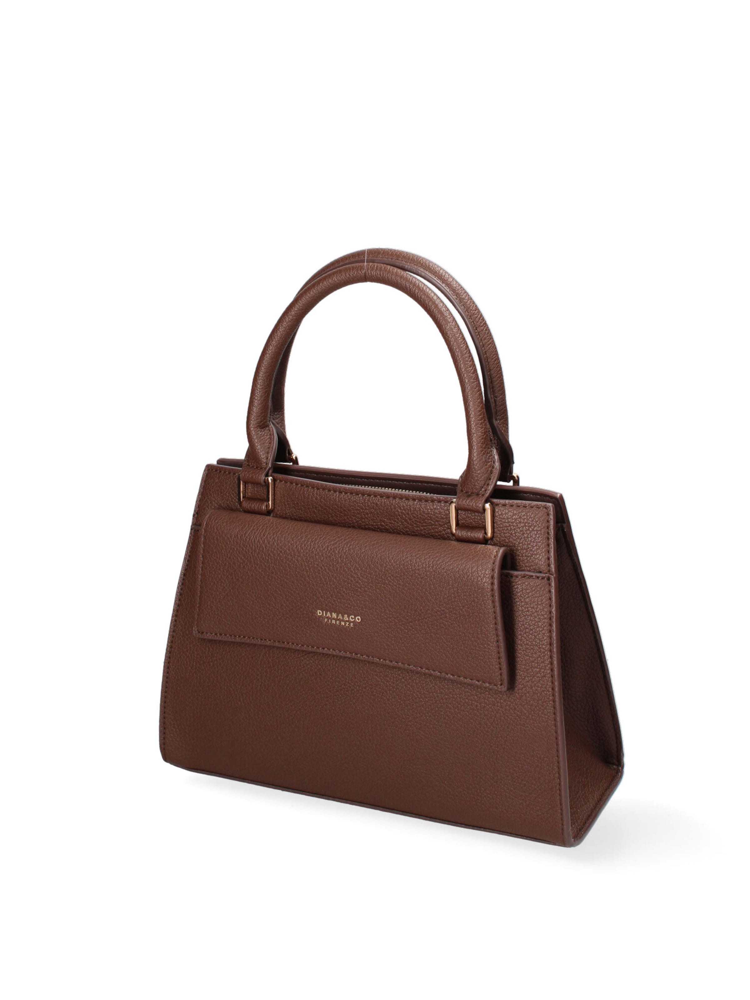 Diana&Co. Handtas in Bruin