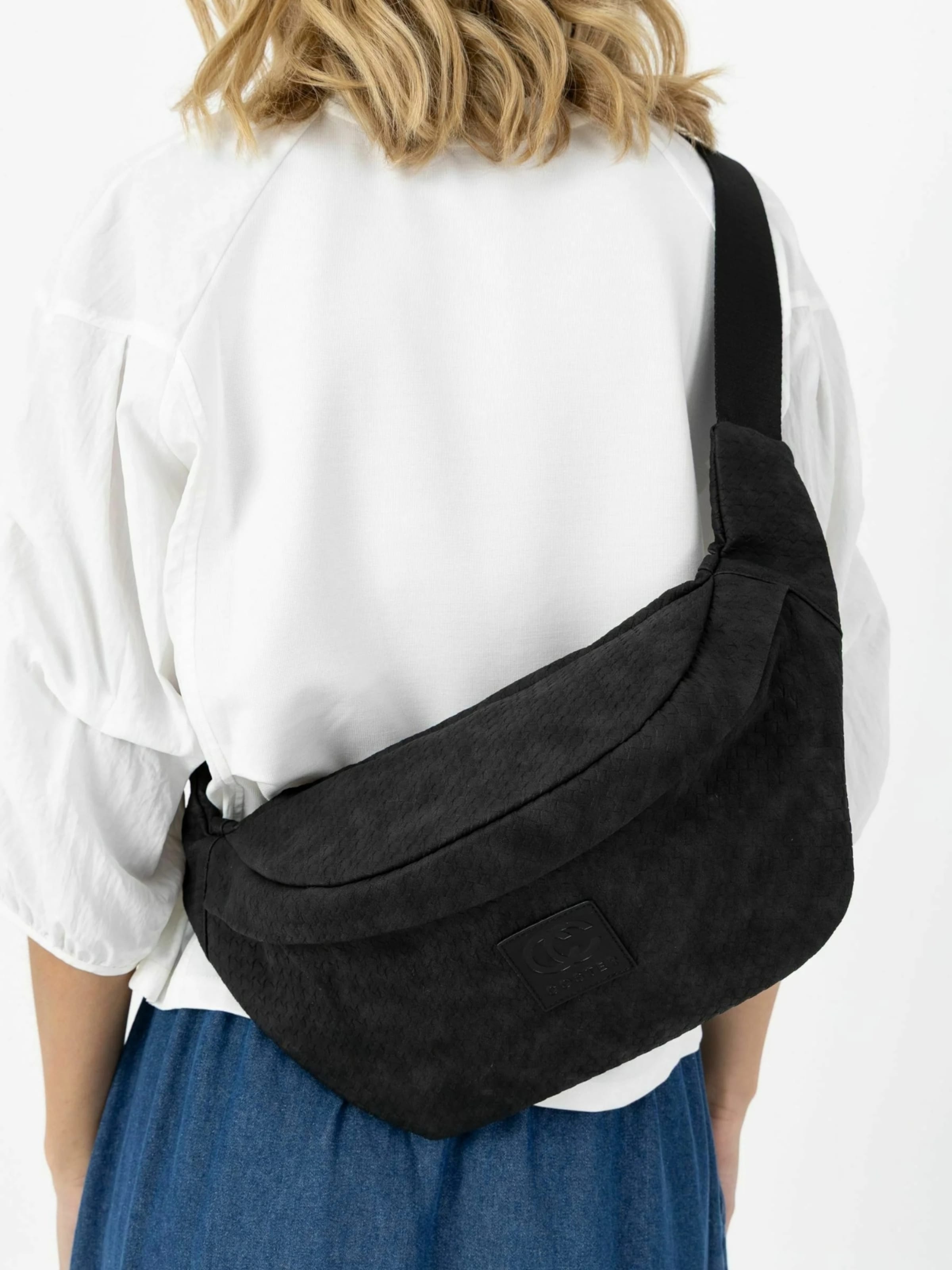Coster Copenhagen Shopper ' Braided ' i sort: forside