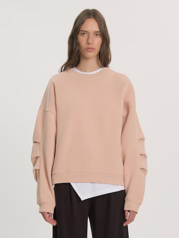 Sweat-shirt 'Caio' EDITED en rose : devant
