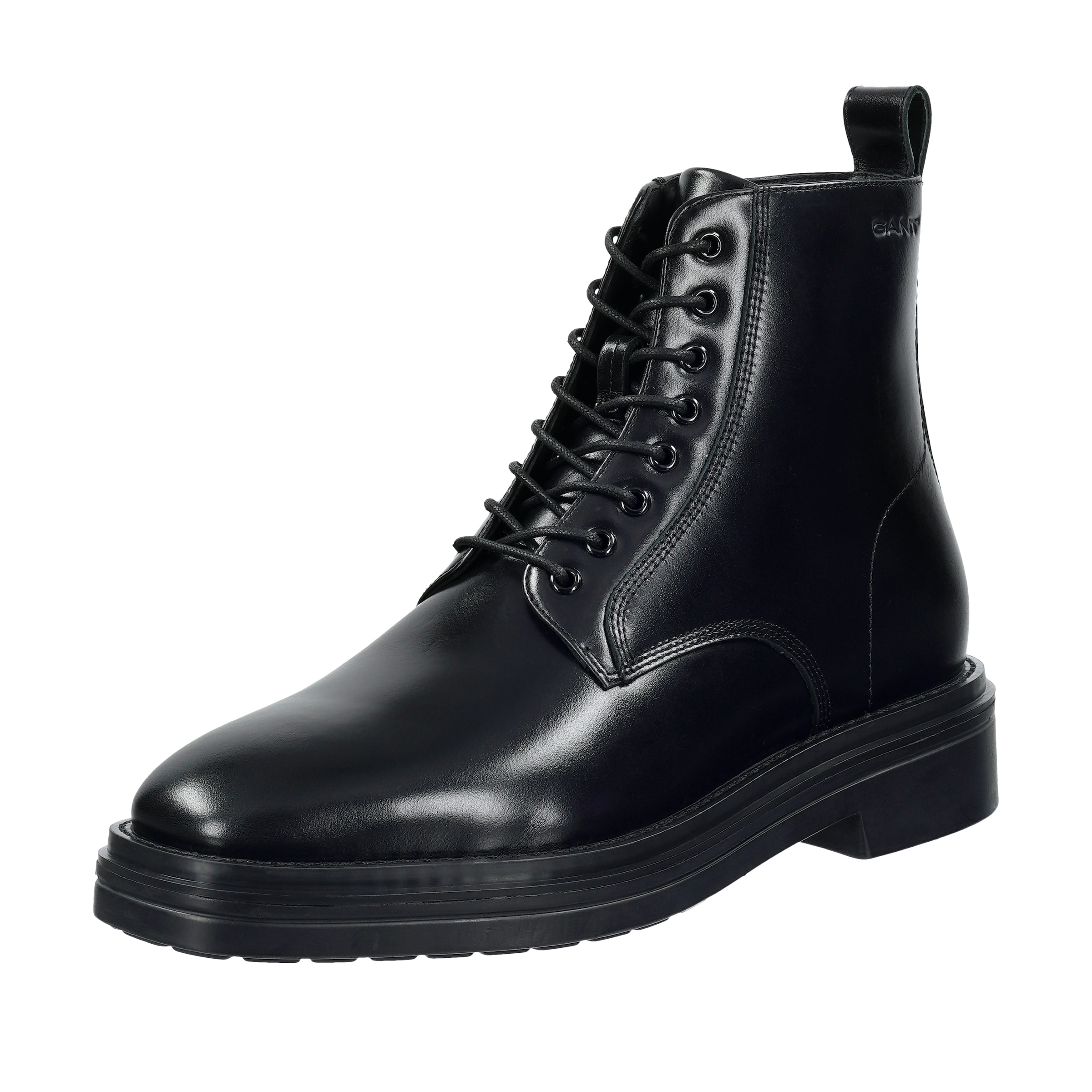 GANT Lace-Up Boots 'Boggar' in Black: front