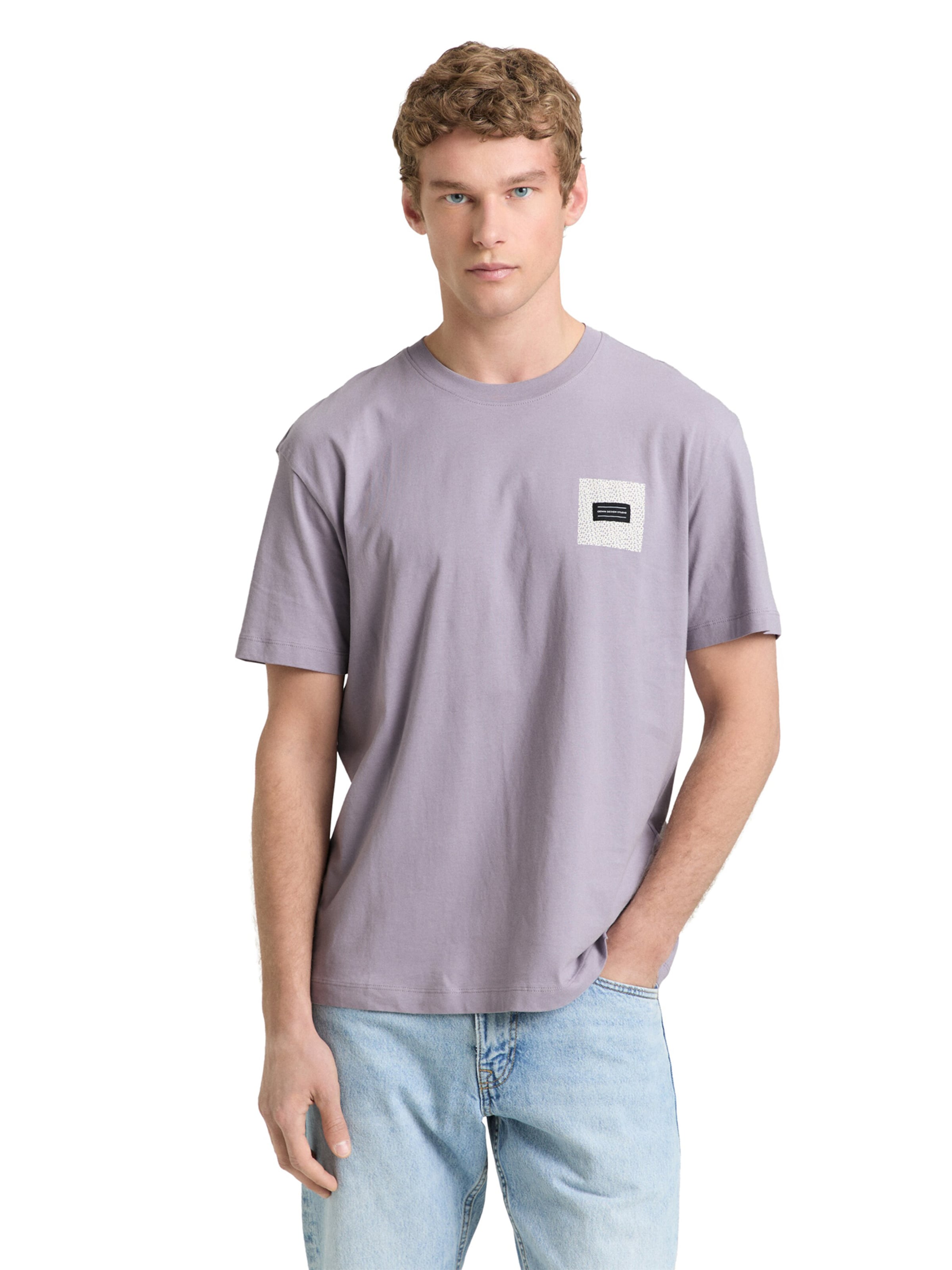 TOM TAILOR DENIM - Camiseta en lila: frente