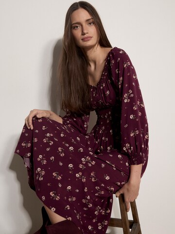 Apricot Dress ' ' in Red