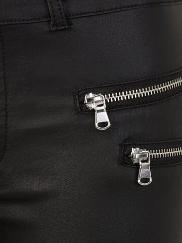 Vero Moda Petite Slimfit Kalhoty 'SEVEN' – černá
