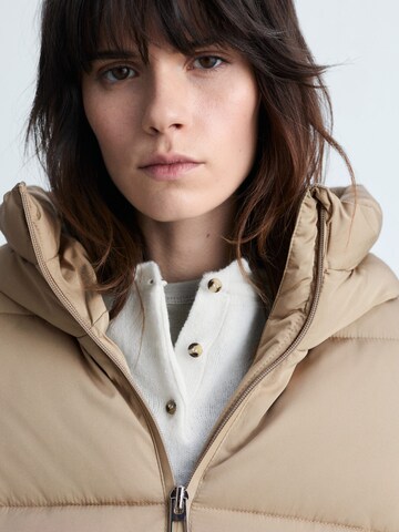 MANGO Winter jacket 'Tokyo' in Beige