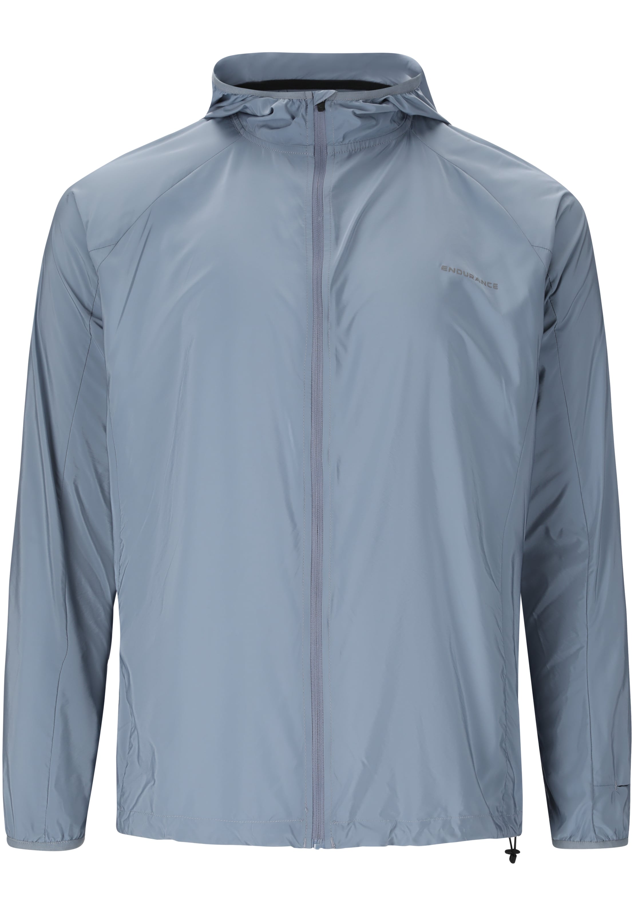 ENDURANCE Laufjacke 'Siony' in Grau: Vorderseite