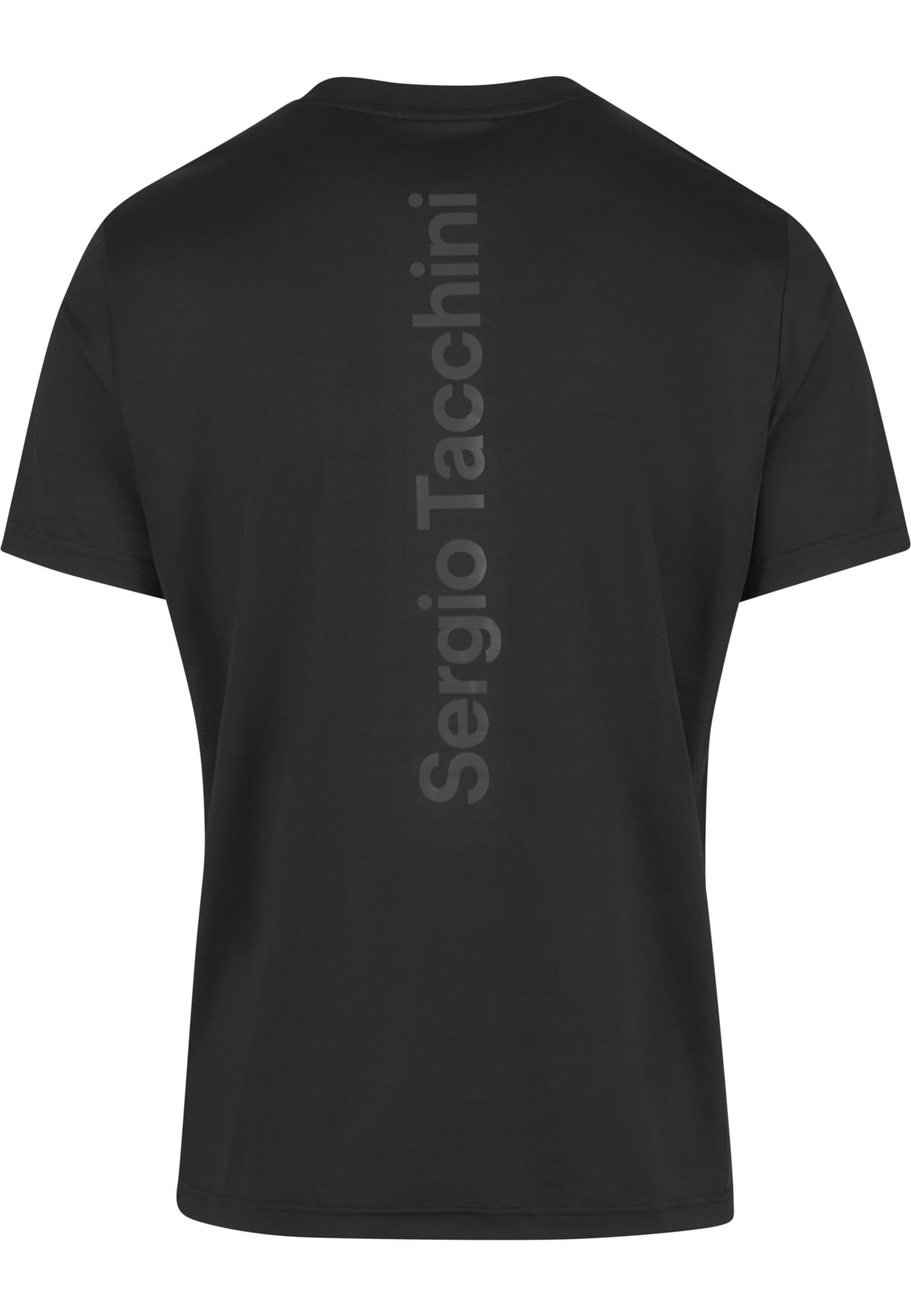 Sergio Tacchini Shirt 'Pelle' in Zwart