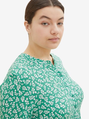 Abito camicia di Tom Tailor Women + in verde