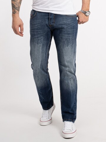 Rock Creek Regular Jeans in Blue: front