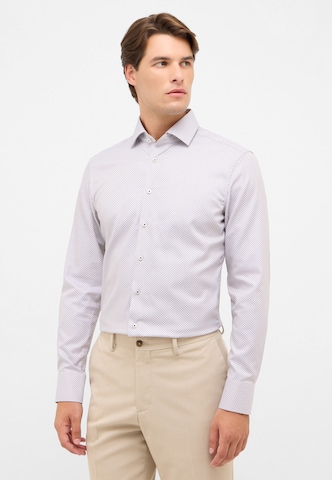 ETERNA Slim fit Zakelijk overhemd in Lila: voorkant
