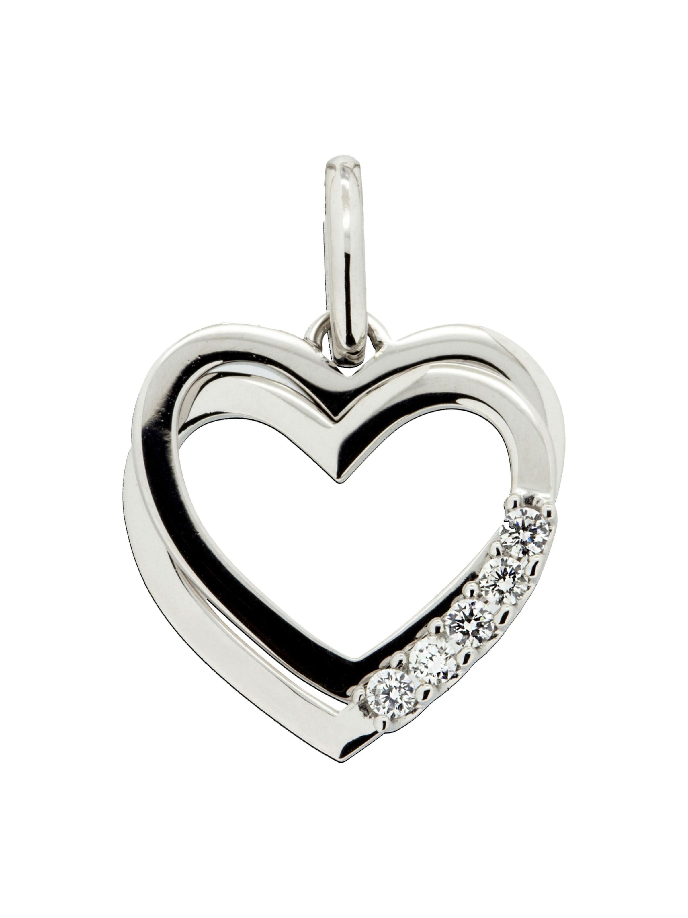 Orolino Pendant in White: front