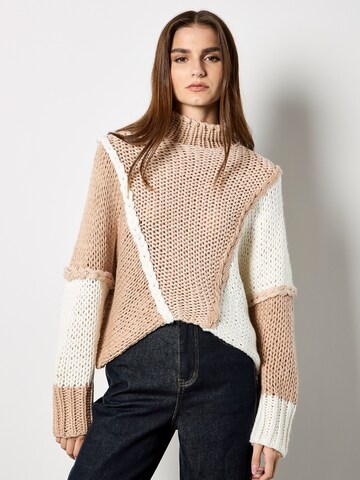 Pullover ' ' di Apricot in marrone: frontale