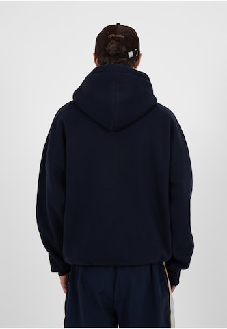 Sweat-shirt Prohibited en bleu