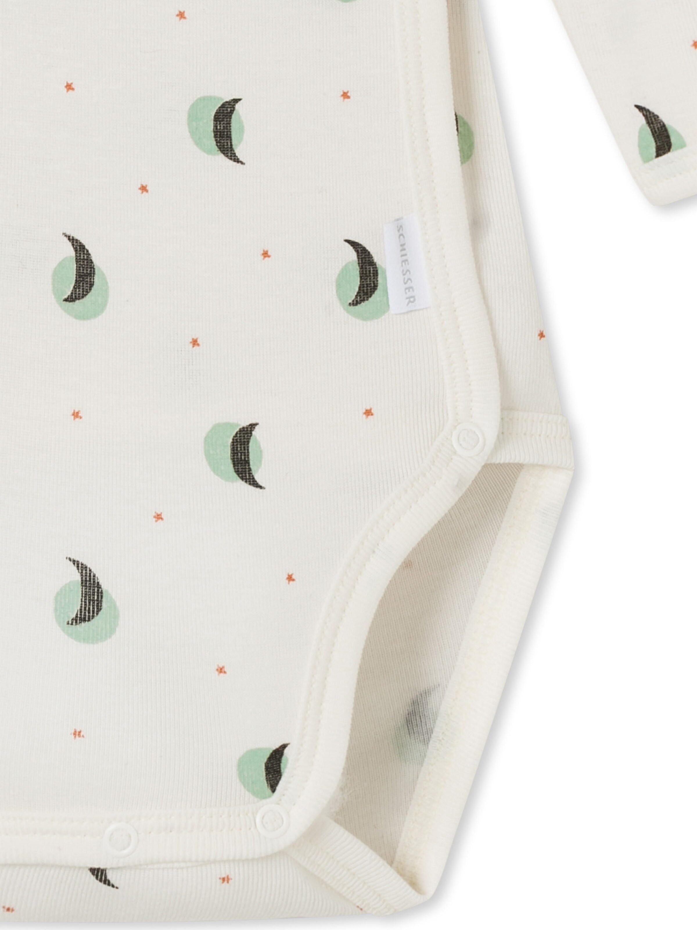 SCHIESSER Rompertje/body 'Natural Love' in Wit