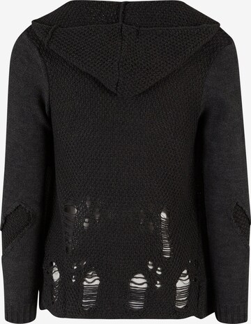 2Y Premium Knit Cardigan in Black