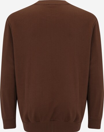 Jack & Jones Plus - Sweatshirt 'BLAKAM' em castanho