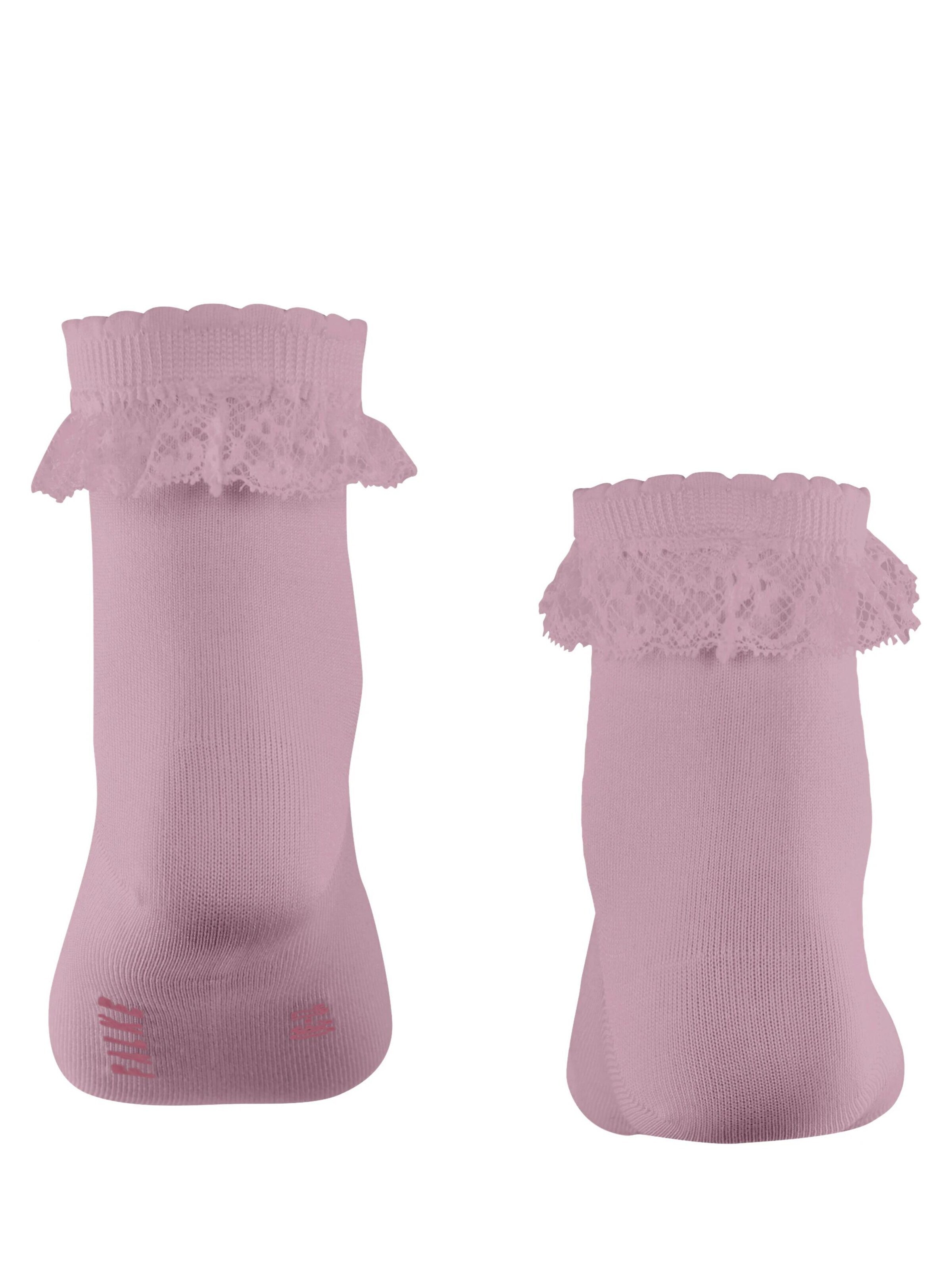 FALKE Socken 'Romantic Lace' in Pink