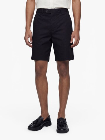 SELECTED - Loosefit Pantalón 'SLHAXEL JARI' en negro: frente
