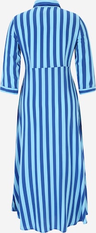Y.A.S Petite Košilové šaty 'SAVANNA' – modrá